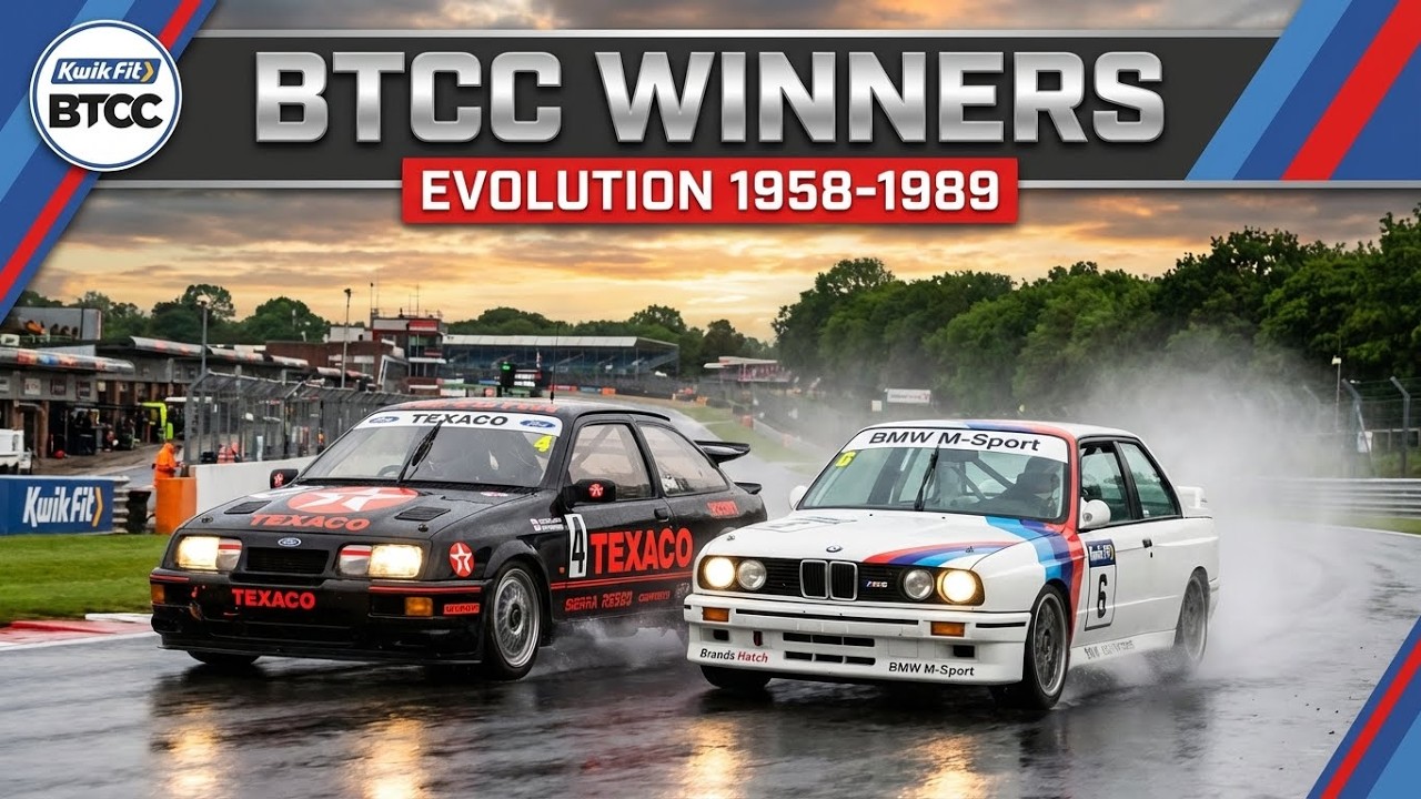 BTCC Evolution: Every Champion & Winning Car (1958&ndash;1989)