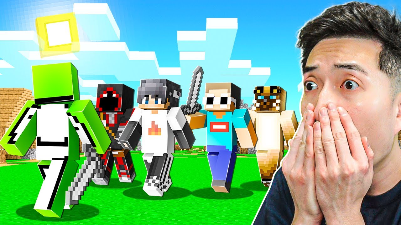 Reacting to Dream's Minecraft Speedrun vs 4 Hunters! (FINALE)