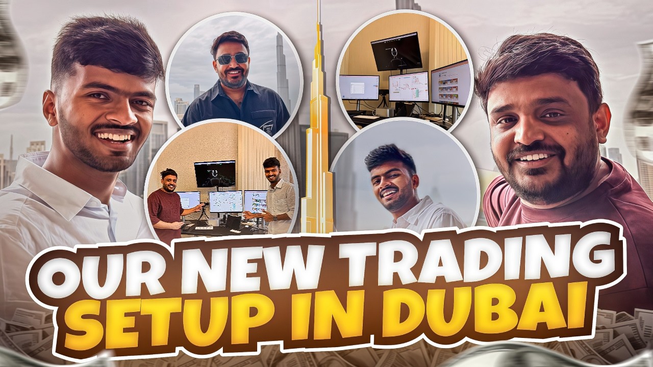 Our New Trading Setup In Dubai | Trading Setup Tour @KarolSEBIRegisteredIITian