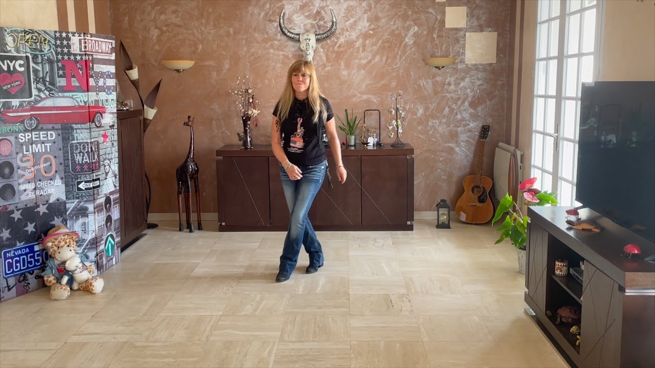 Without Me - Country Line Dance (Tuto & Démo
