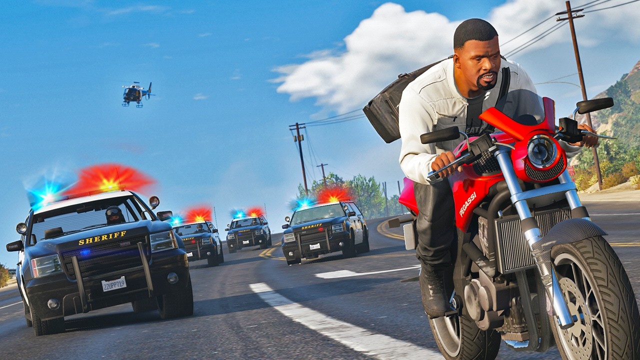 Franklin's Tried to Rob a Casino, and that's What Happened - GTA 5