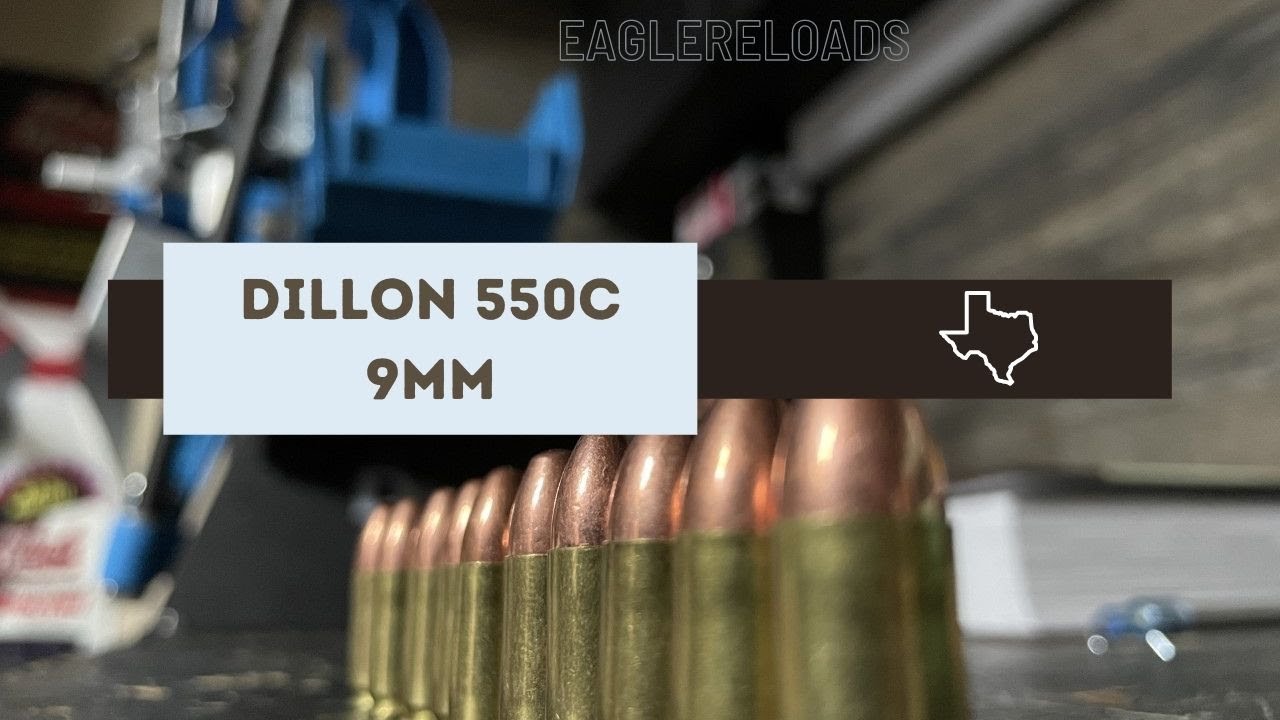 First Time Reloader making 9mm: Dillon 550c