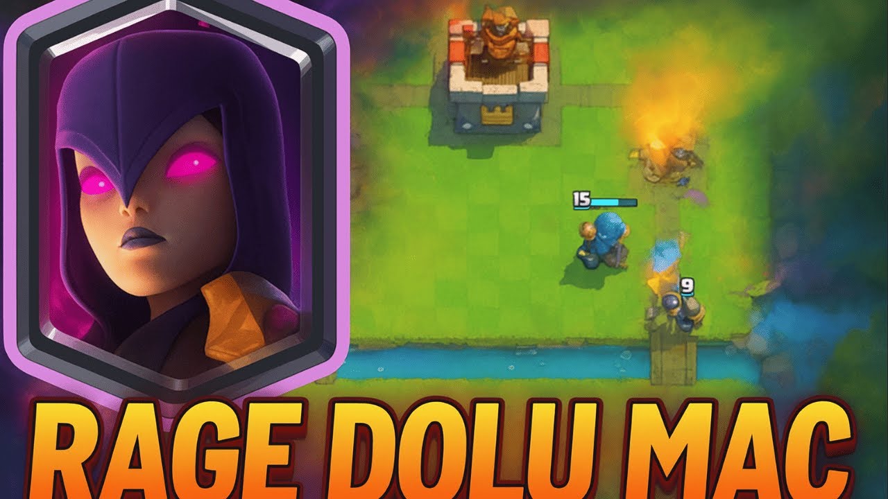 Cadı'nın Gazabına Uğradık 😡 | Clash Royale Rage Dolu Maç!