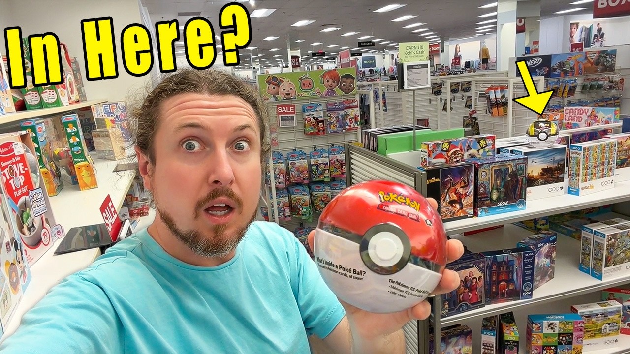 I Found a Mini Pokemon Card JACKPOT in Kohls!