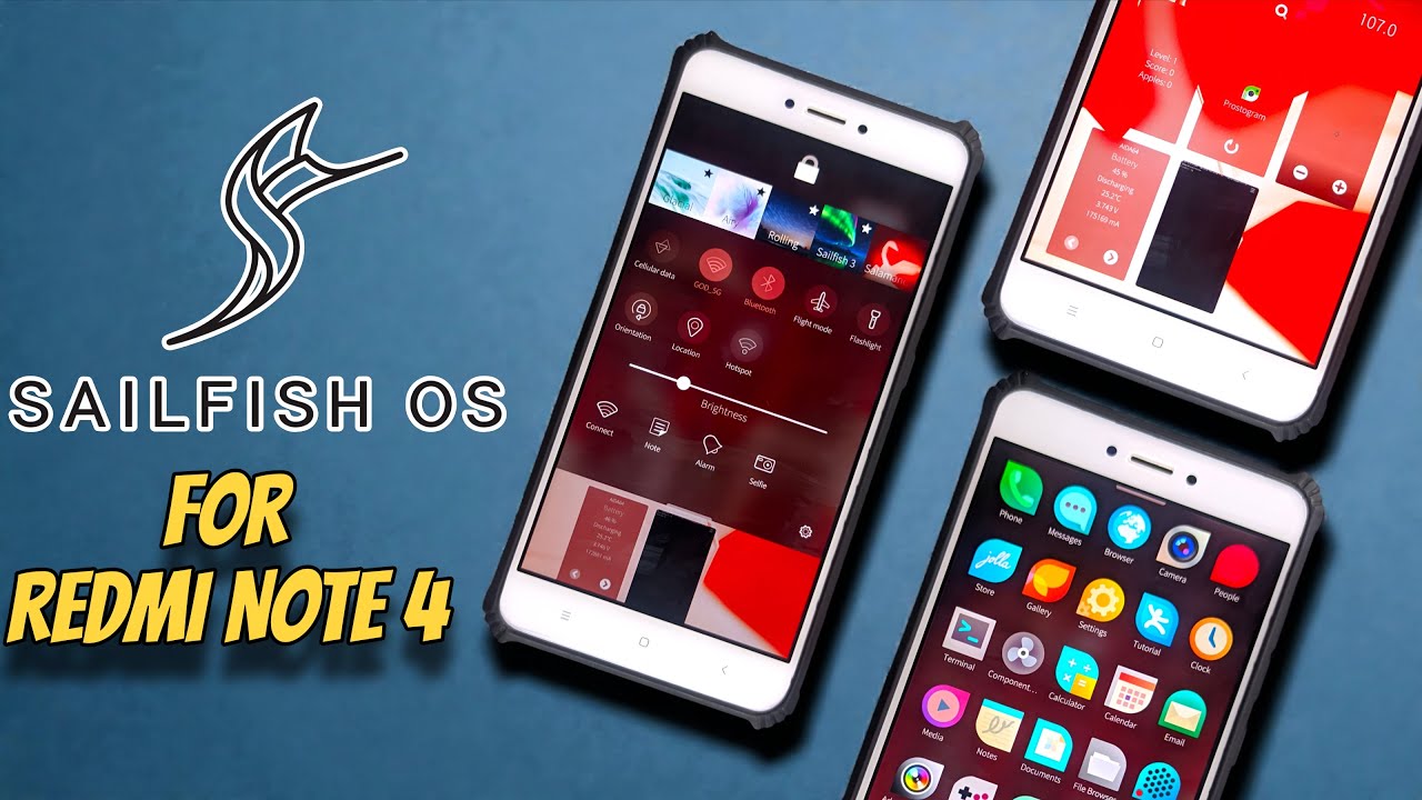 🔥 Sailfish OS на Redmi Note 4! Полный обзор + руководство по прошивке | Самая уникальная прошивка!