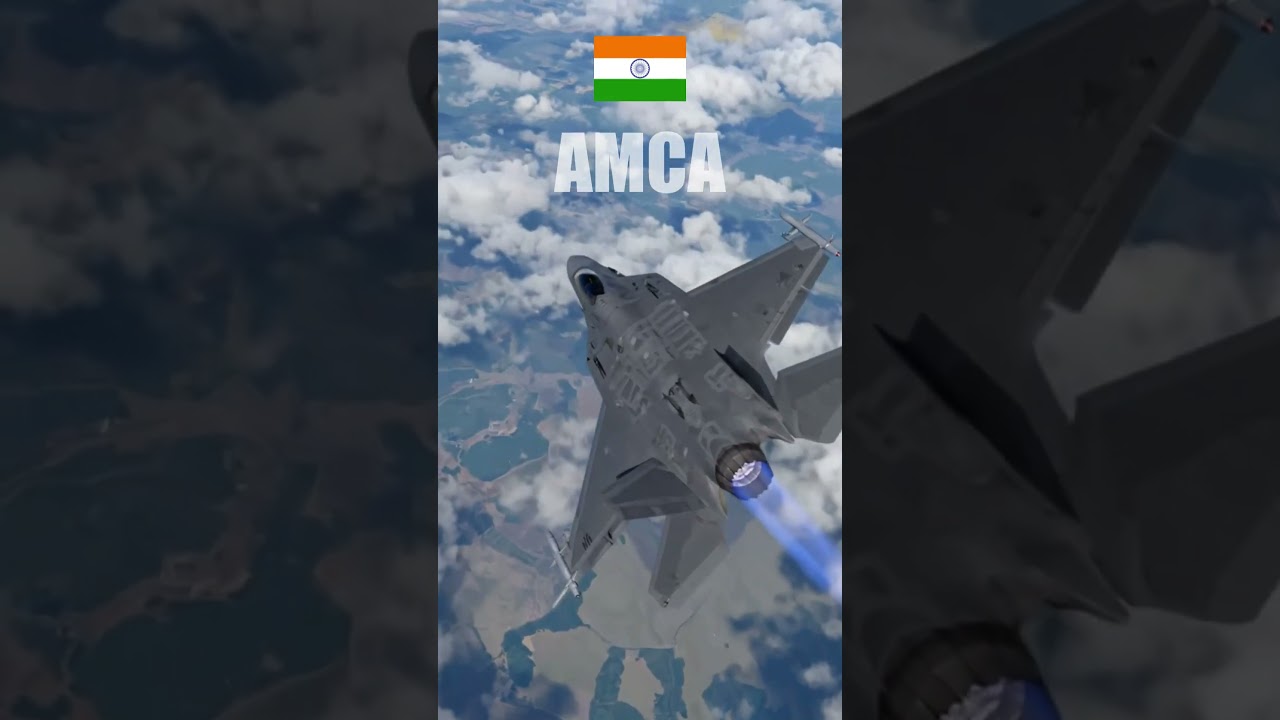 AMCA Explained 🇮🇳 | 3D Thrust Vectoring + Western-Style Stealth