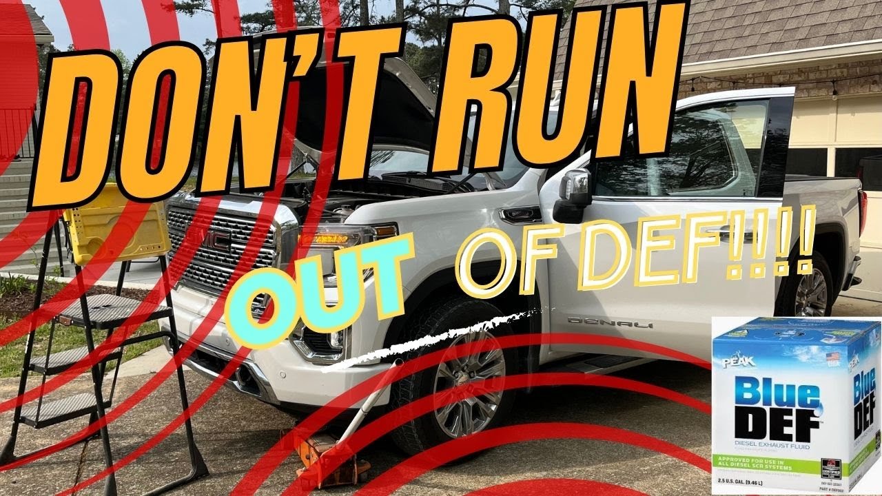 Что на самом деле произойдет, если в вашем GMC Duramax Diesel закончится DEF - KOL 224