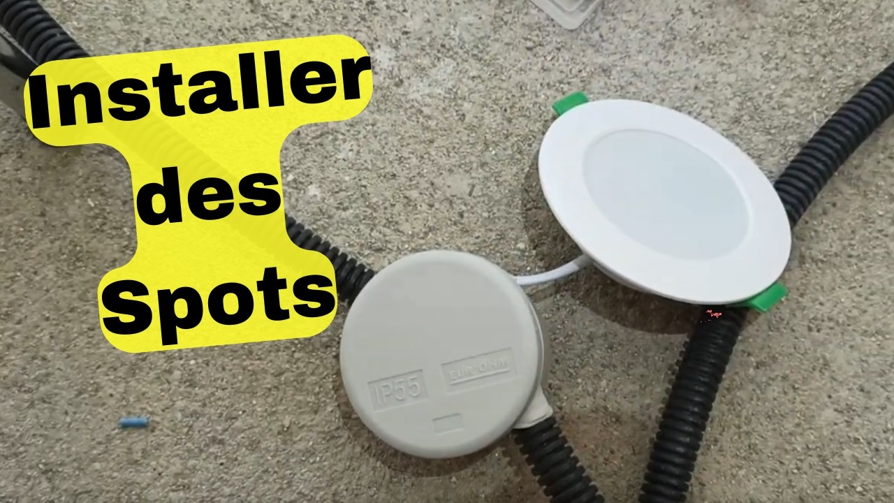 Comment Installer des Spots en s&eacute;rie