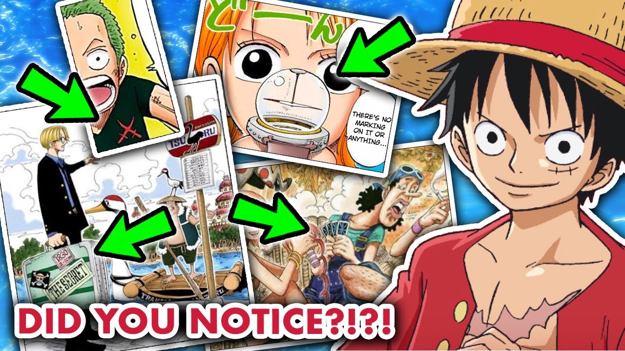 TOP 10 genius foreshadowing by Eiichiro Oda | ONE PIECE theories