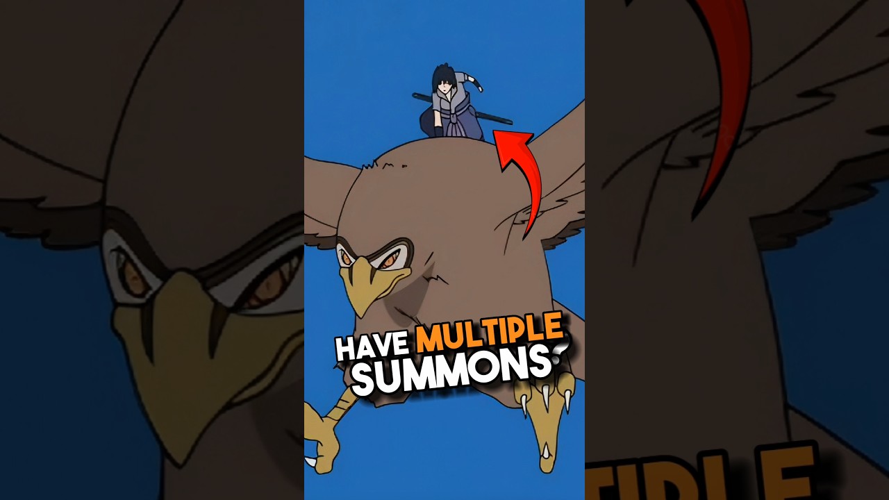 how many characters in Naruto can summon more than one species? #naruto #narutoexplained #shorts