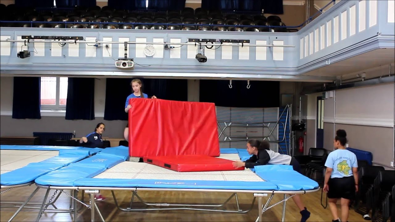 Raine's Foundation School Trampolining club 27/04/16