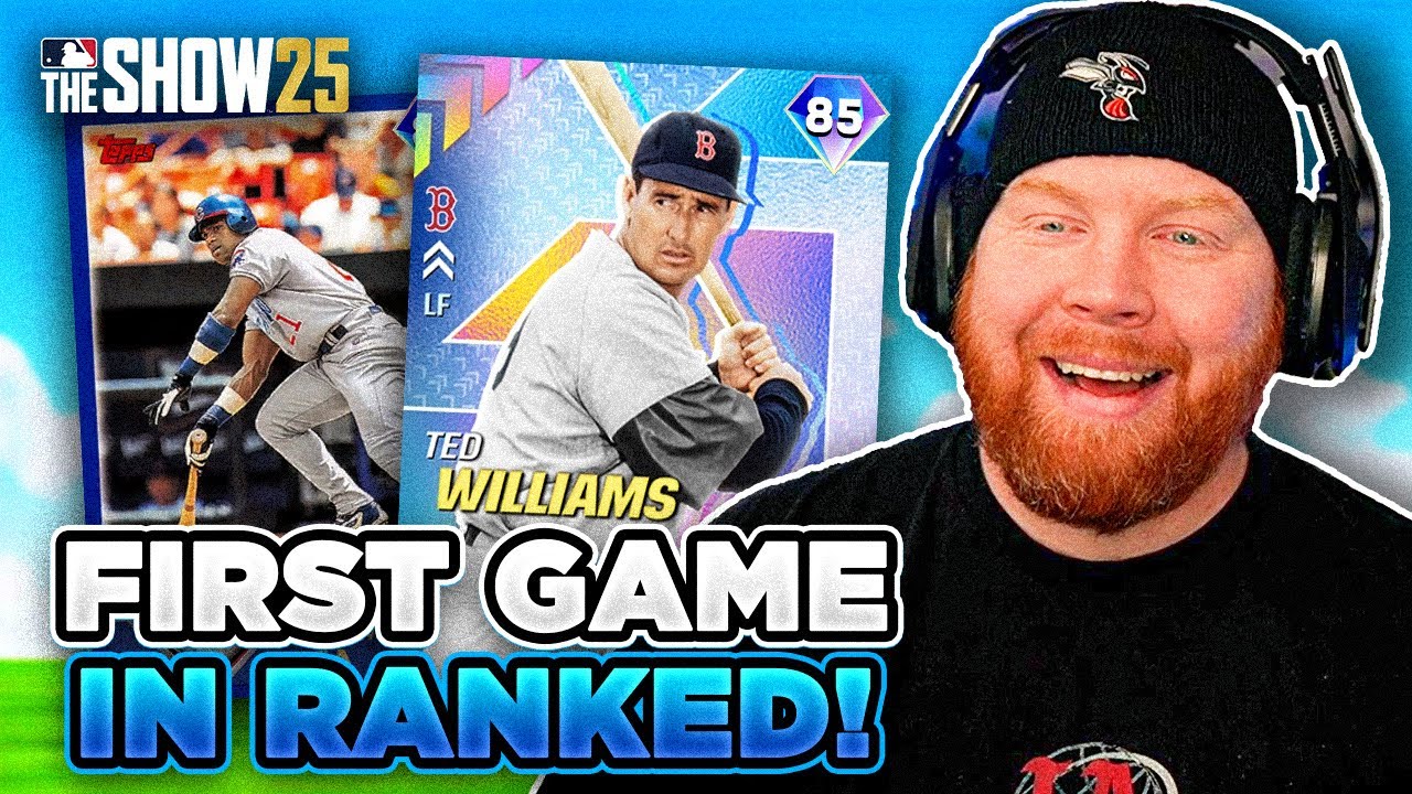 I PLAYED MY FIRST RANKED GAME IN MLB THE SHOW 25!