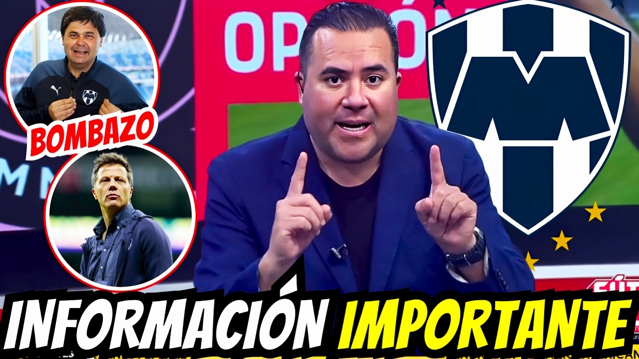 💥😮BOMBAZO! NUEVO DIRECTOR DEPORTIVO ASUME Y TATO DICE ADIÓS! 9 BAJAS CONTRA CHIVAS! MONTERREY HOY