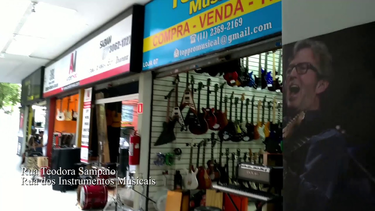 Rua dos Instrumentos Musicais - RUAS TEMÁTICAS