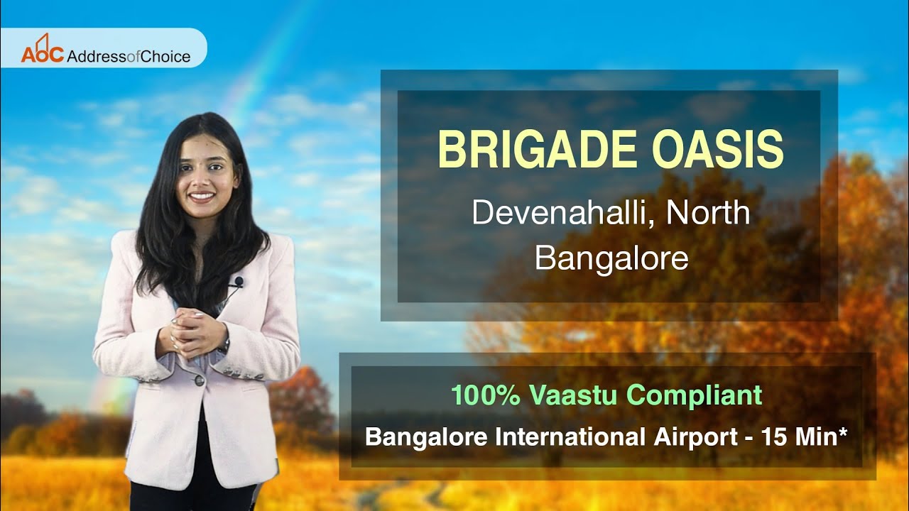 Brigade Oasis Bangalore North, Devanahalli - Exclusively Planned Plotted Project