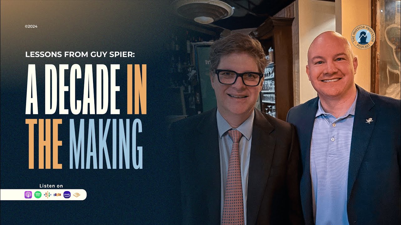 Lessons from Guys Spier - 