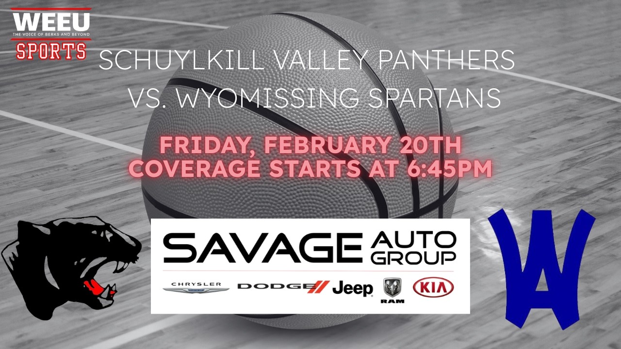 WEEU Sports Presents: Schuylkill Valley vs. Wyomissing - PIAA District 3 4A Quarterfinals