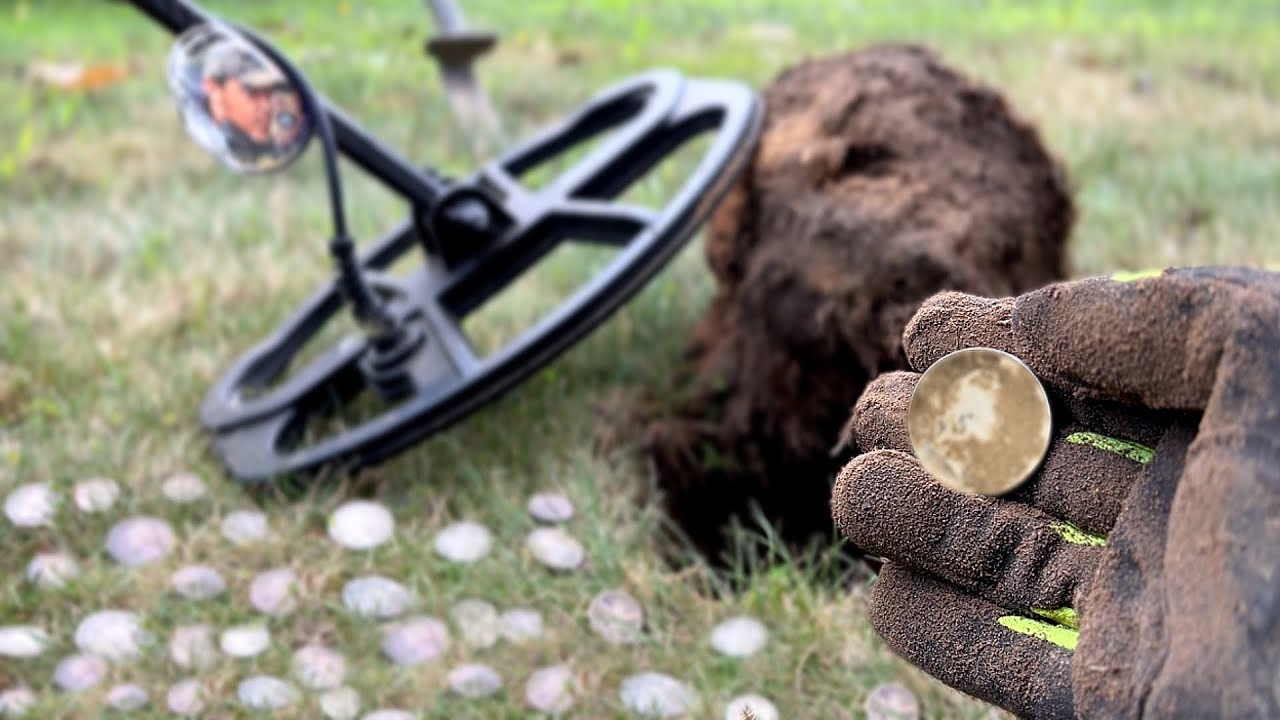 Sticking Together! - Crazy Amount of Silver Coins Metal Detecting This 1840’s Treasure Trove House