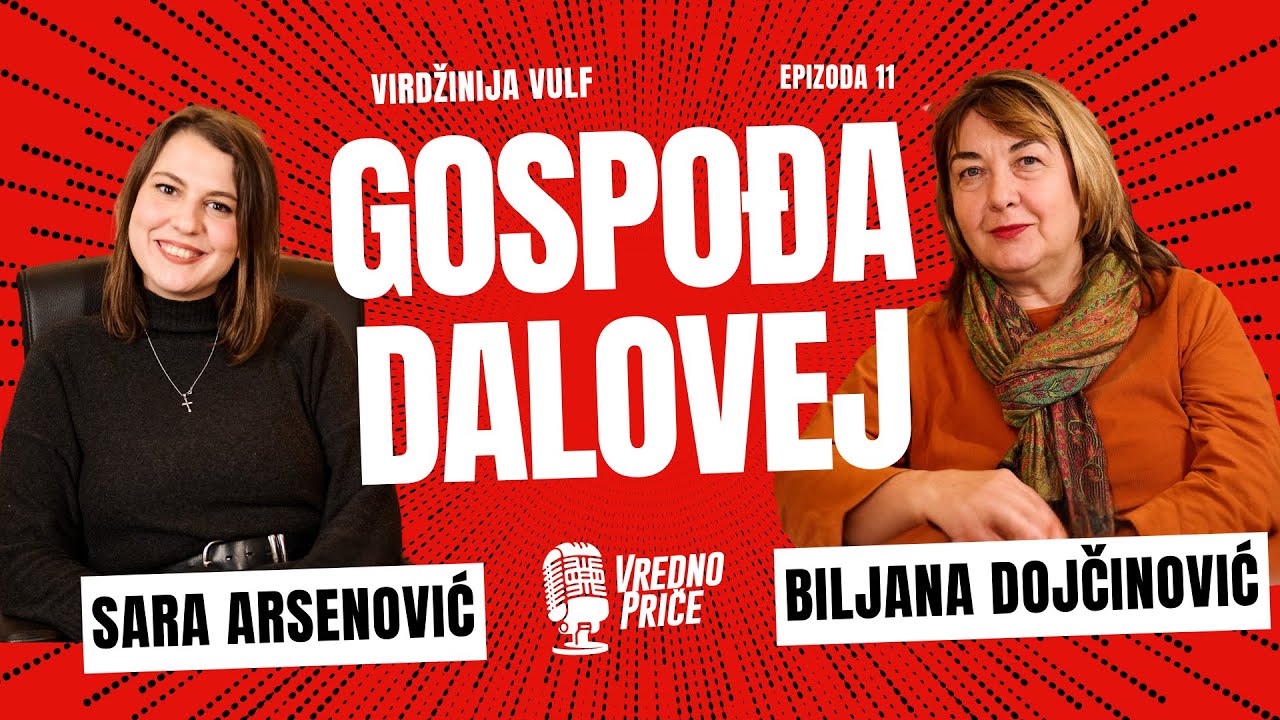 Vredno priče 11 - Gospođa Dalovej / Virdžinija Vulf (gošća: Biljana Dojčinović)