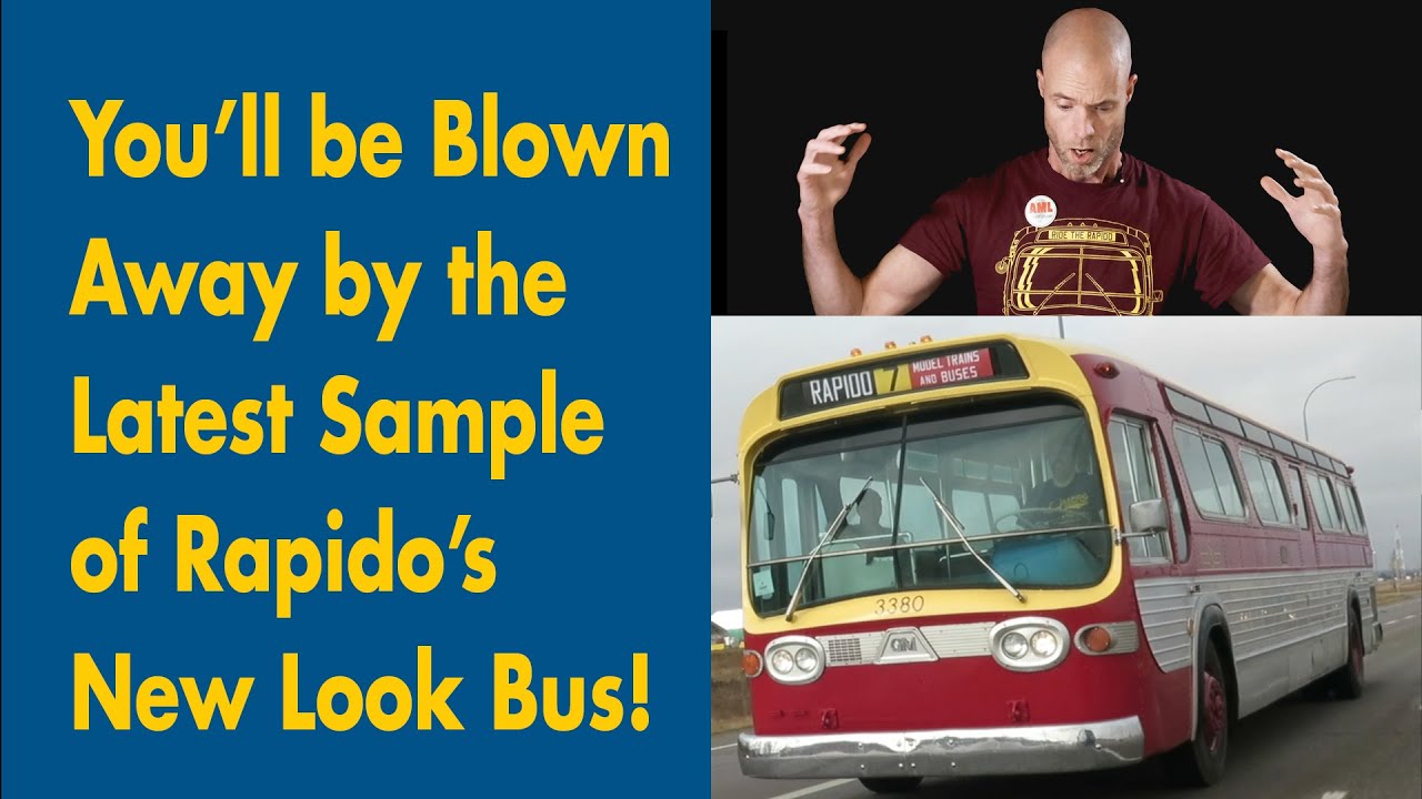 Rapido's New Look Bus - IN N SCALE!