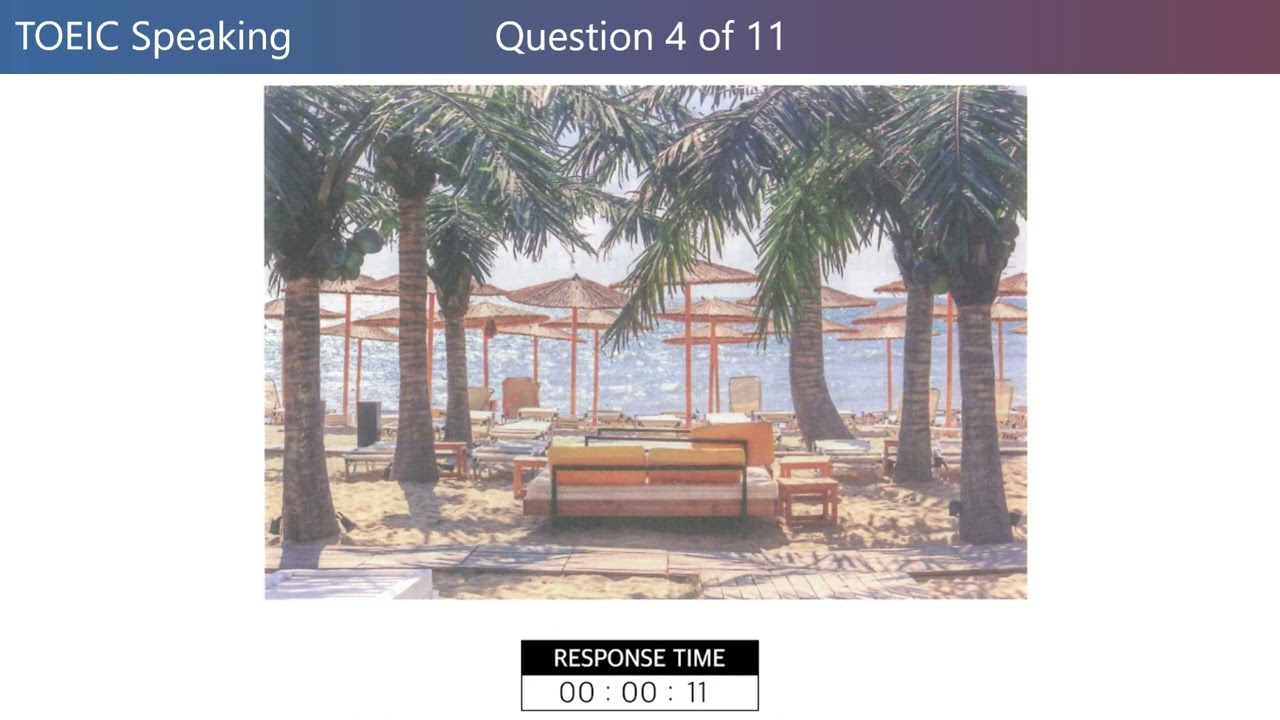 [TOEIC SPEAKING TEST] - Hackers 10 дней - TEST 5