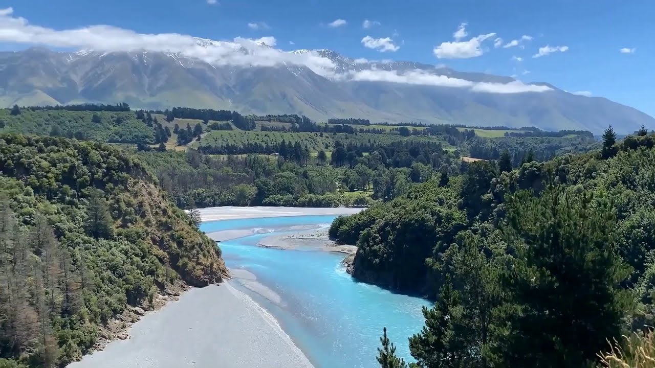Road trip in New Zealand | Christchurch to Rakaia gorge