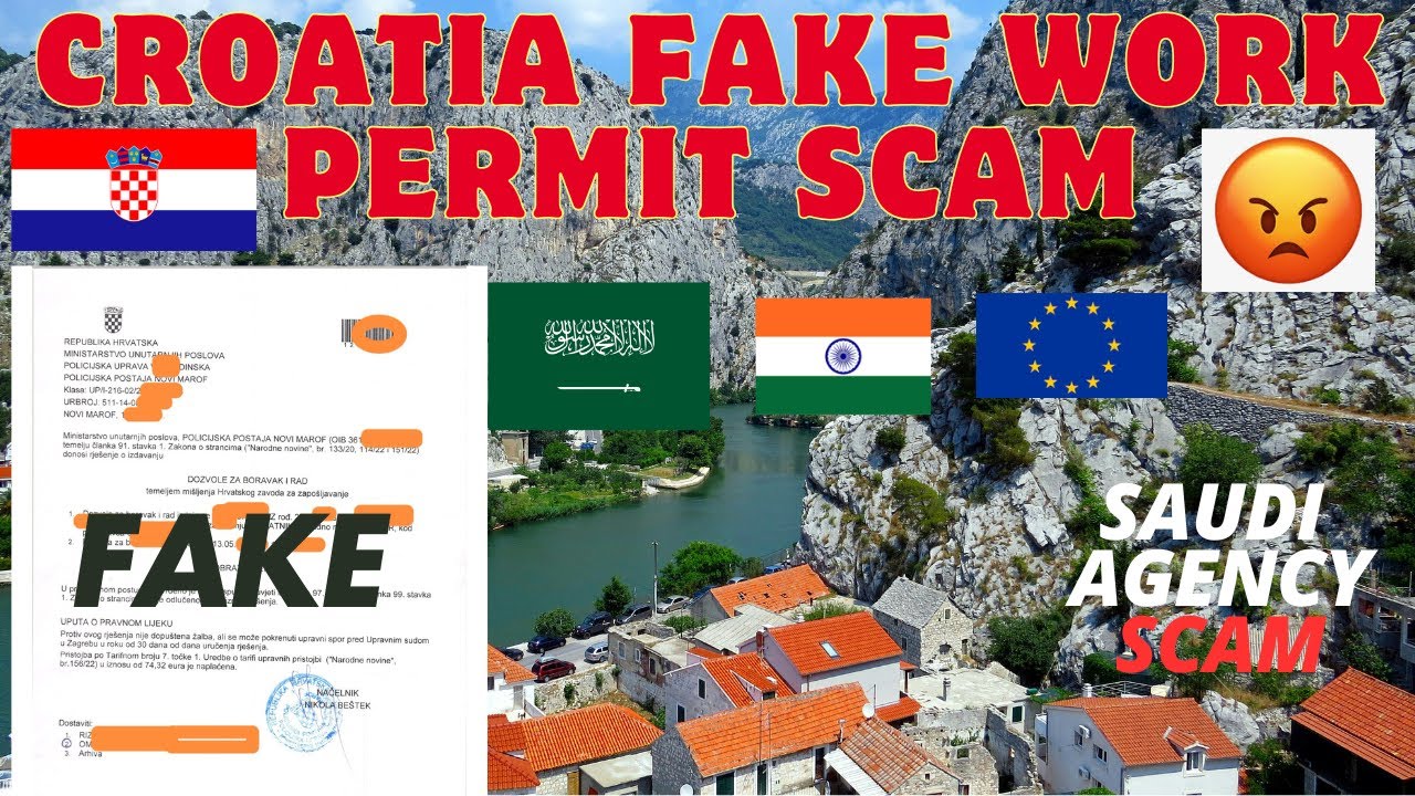 Croatia Fake Work Permit Scam | Saudi | Fake Agency In Saudi | Fraud Agency #fakeworkpermit #scam