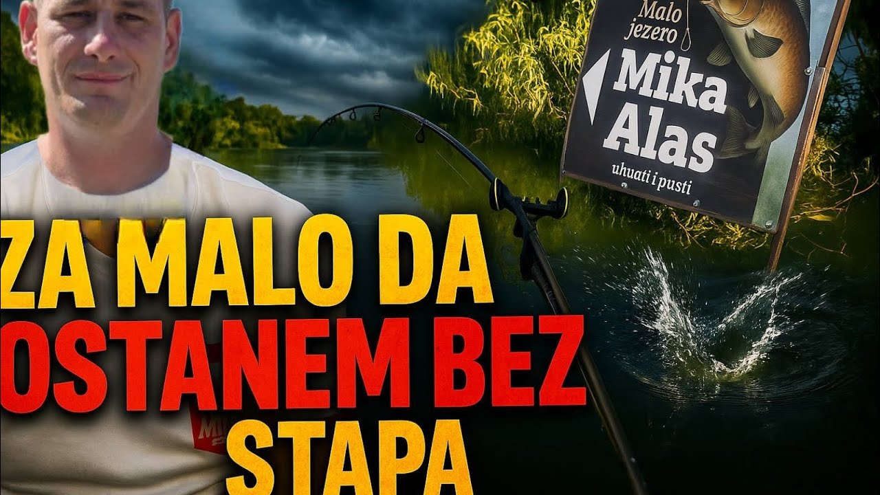 Method feeder pecanje na Miki Alasu (ZAMALO BEZ STAPA DA OSTANEM) - Malo jezero
