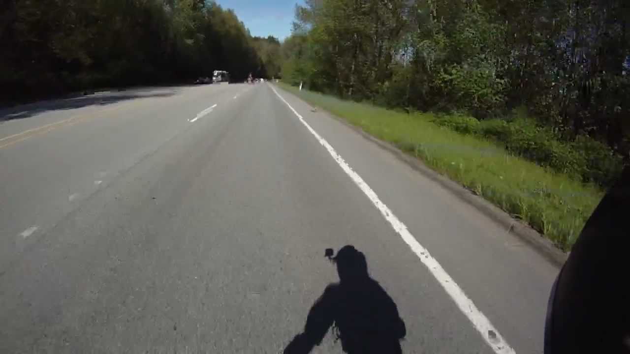 Inline Downhill 70+ km/hr Burnaby Mountain