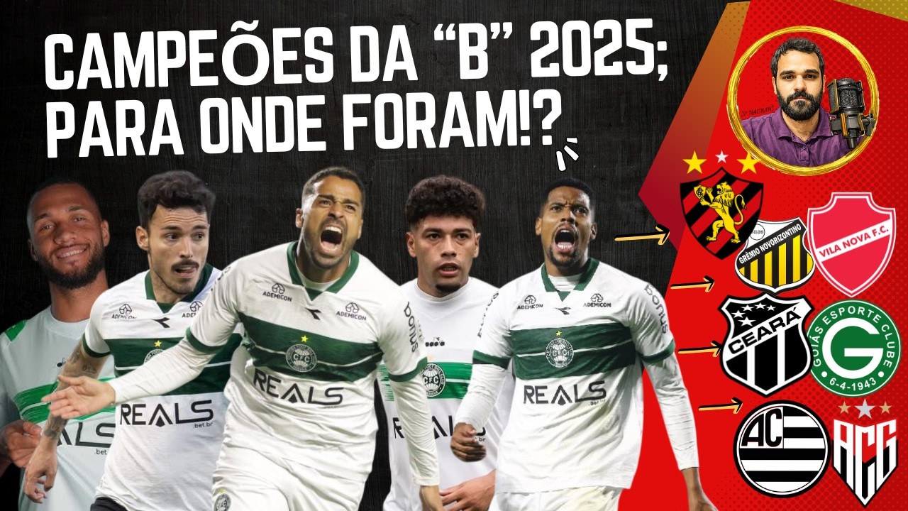 PARA ONDE FORAM OS CAMPEÕES DA 