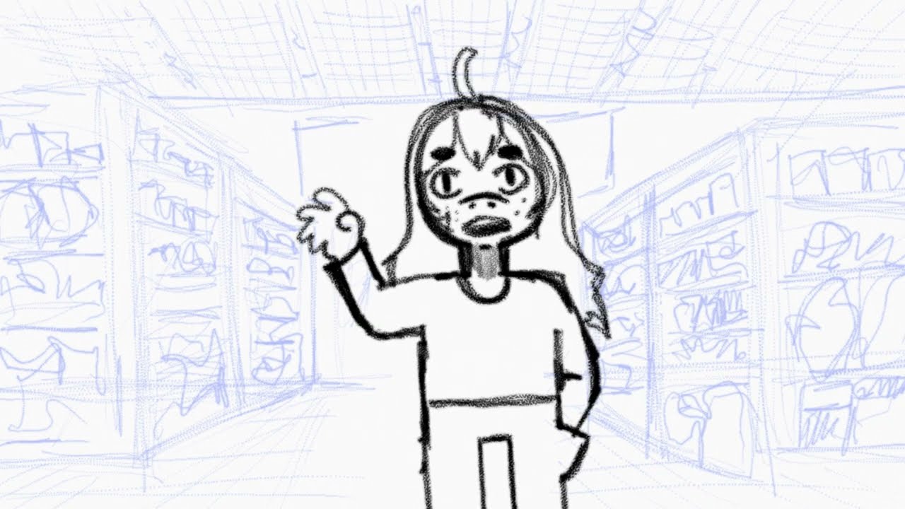 Сьюзи идёт в магазин (анимационный ролик по Deltarune)