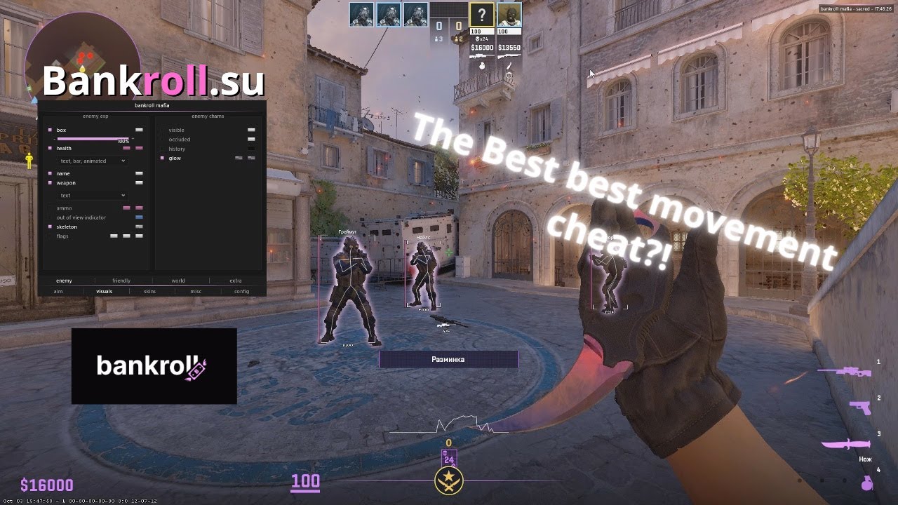 Bankroll.su Review 8€ Best Movement Cheat in CS2?! 🥳✨