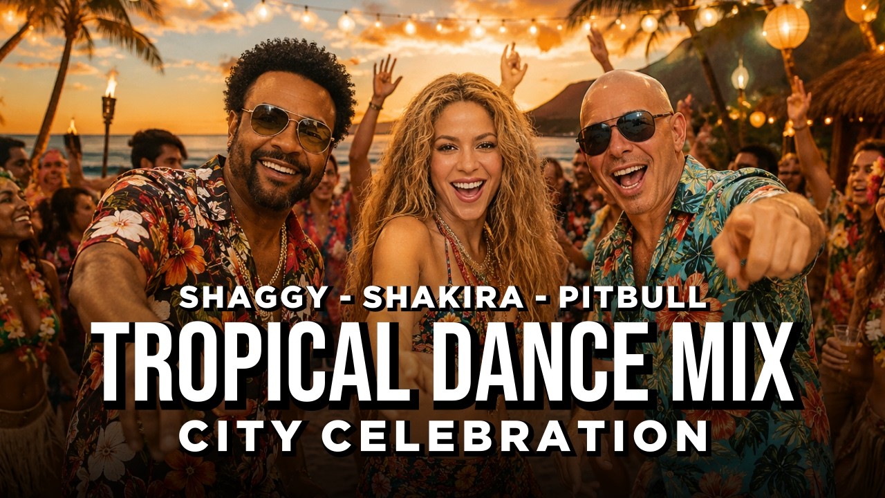 Shaggy x Shakira x Pitbull &ndash; Tropical Dance Mix &ndash; City Celebration 2026