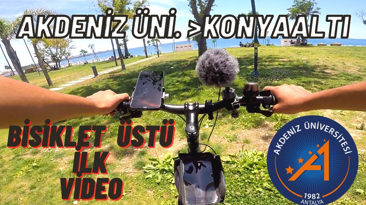 Akdeniz üni. 'den KONYAALTI SAHİLİNE GİDEN BİR YOLCULUK......