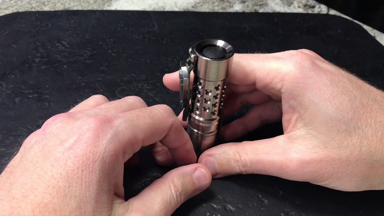 Barrel Flashlight Programming H17F - Modes and Groups