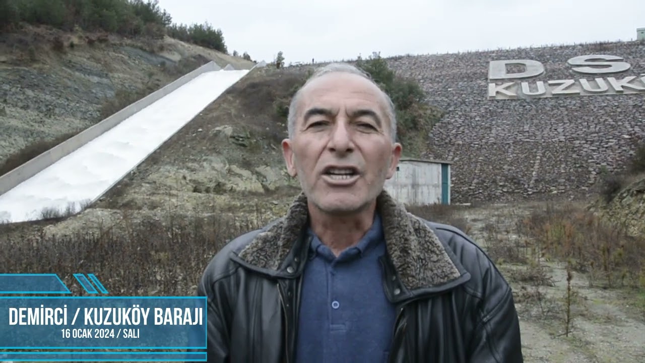 #Manisa #Demirci Kuzuköy Barajı Doldu
