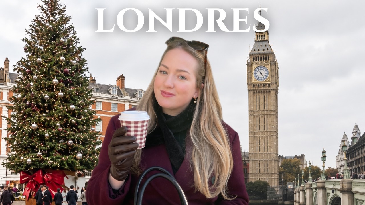 🇬🇧VLOG de viaje a LONDRES en Navidad/ Fin de año en Londres consejos| London Christmas vlog & tour 