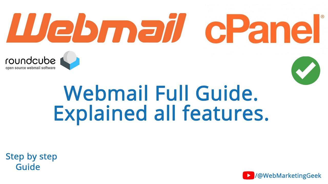 Webmail Full Tutorial. How to use webmail step by step video. Webmail in detail with HTML signature.