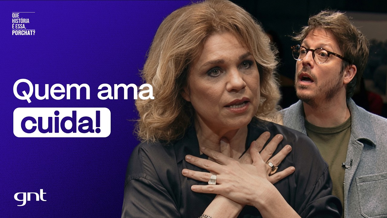 Isabel Teixeira em: QUEM AMA CUIDA, e entra em P&Acirc;NICO! | Que Hist&oacute;ria &eacute; Essa, Porchat? | GNT ​