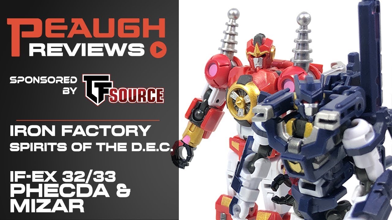 Video Review: Iron Factory IF-EX32/33 Spirits of the D.E.C. PHECDA & MIZAR