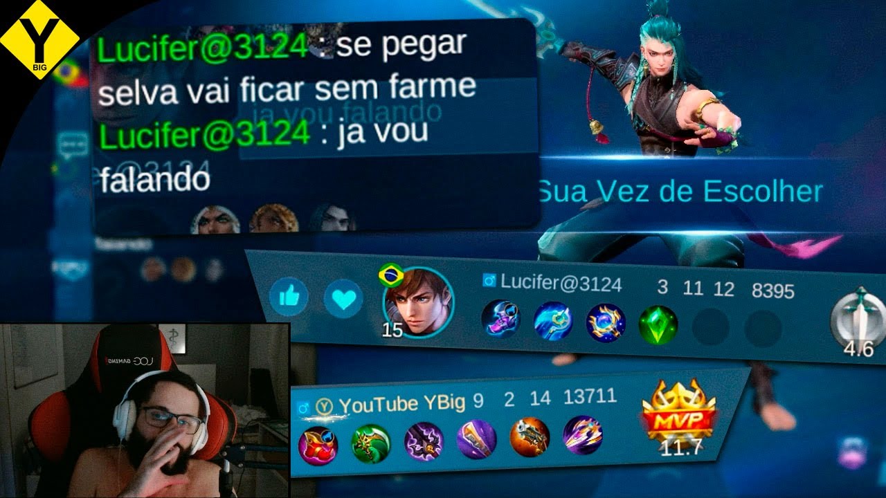 AMEAÇOU ROUBAR MINHA JUNGLE E EU FIZ ISSO KKKKKKKKK | Mobile Legends