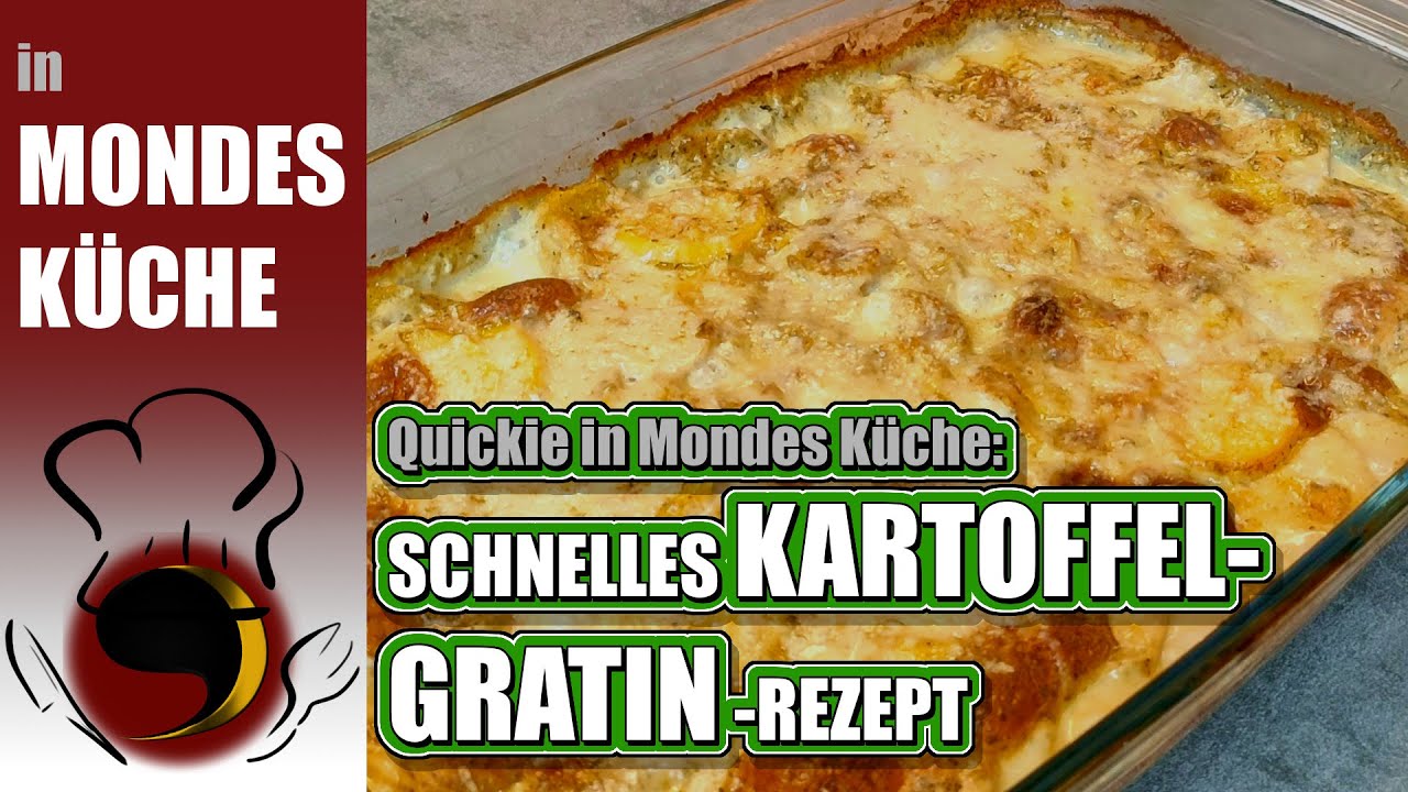 einfaches 🥔 Kartoffelgratin-Rezept | Ein Quickie in Mondes Küche | 🥬 vegetarisch & glutenfrei