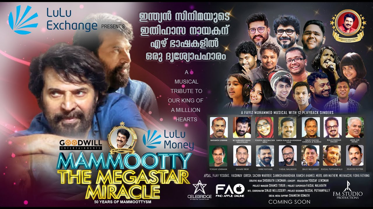 Mammootty The Megastar Miracle | Music Video | 50 Years Of Mammoottysm | Mammootty