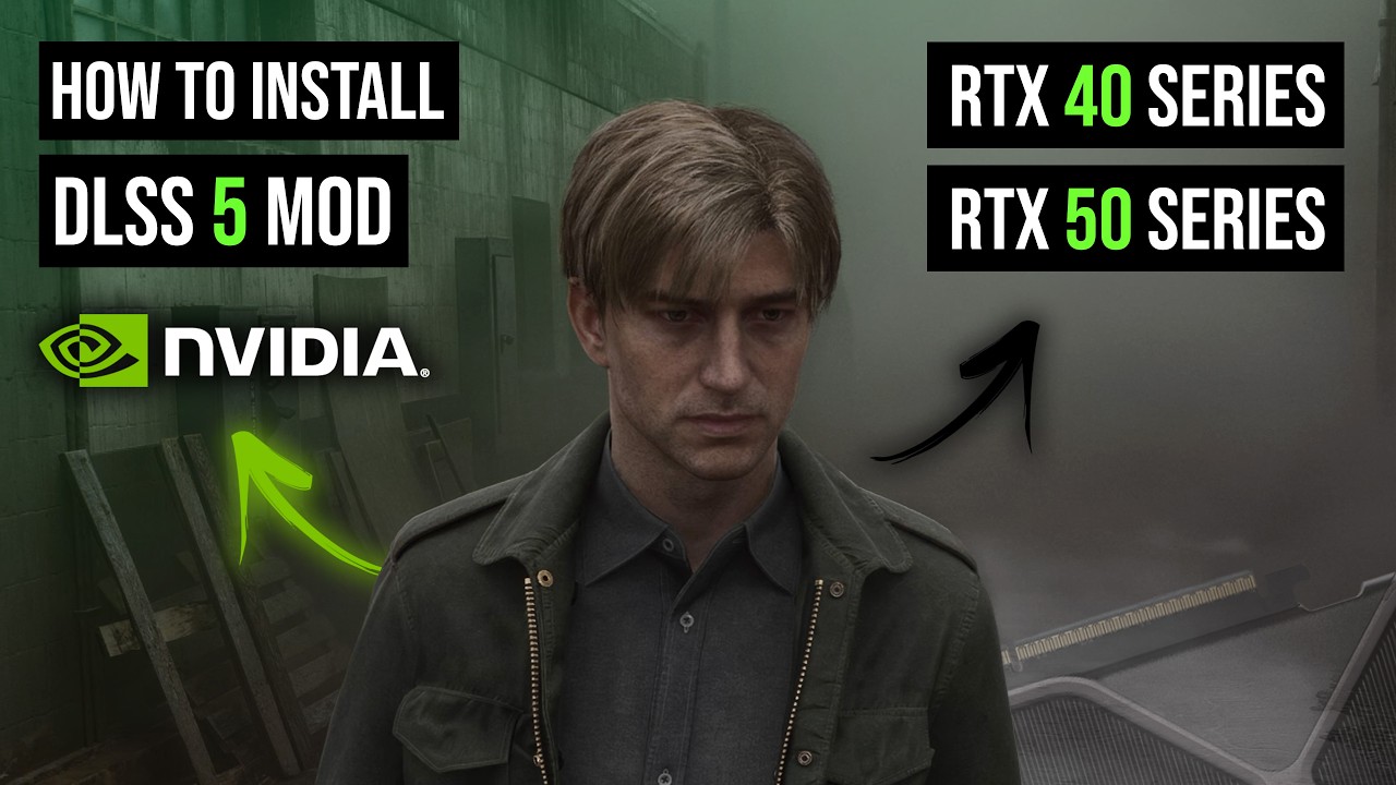 DLSS 5 - How to install it for your RTX 40 and 50 Series cards!!