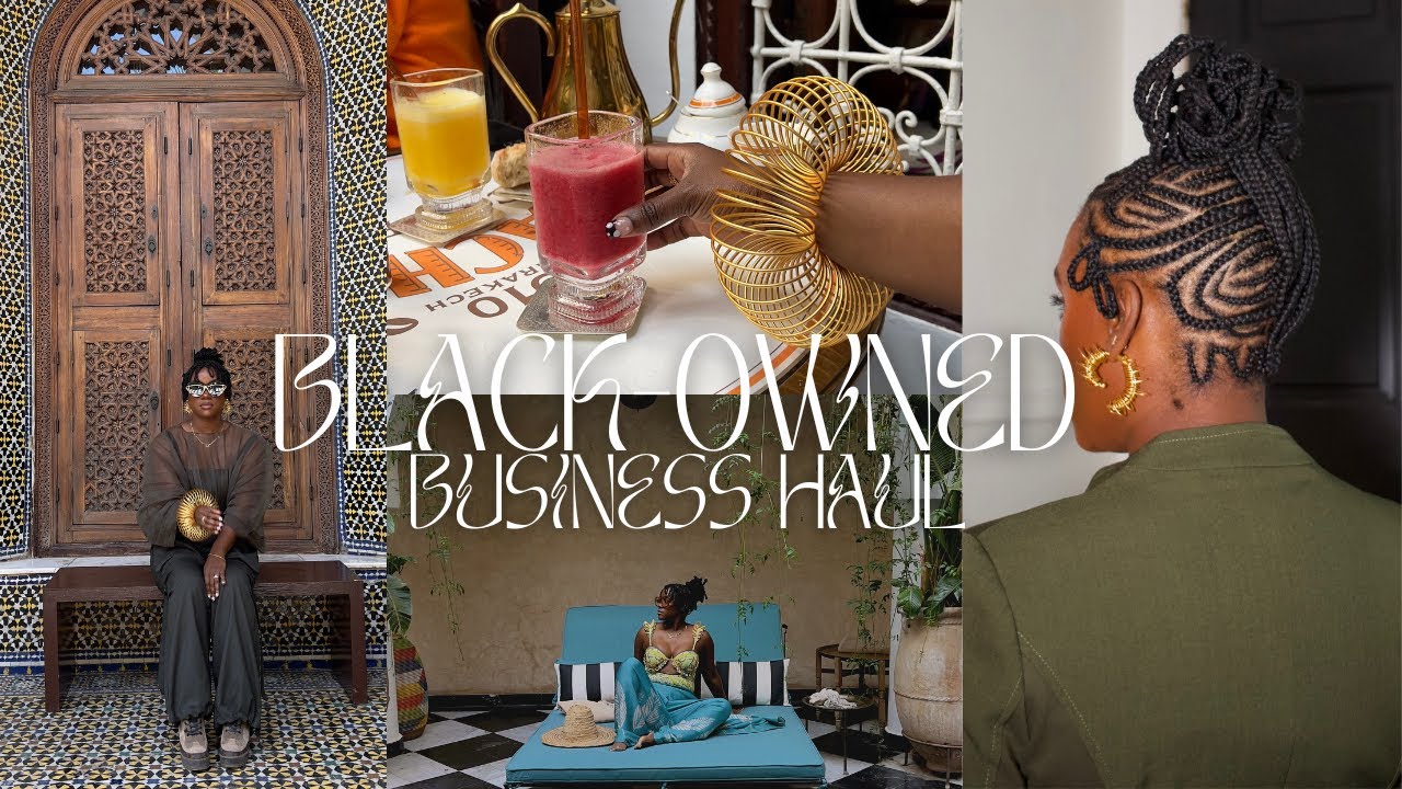Black History Month Black-Owned Business Haul | Khoi, Shop Icon, Woods by Jordyn, Plugged by Bianca