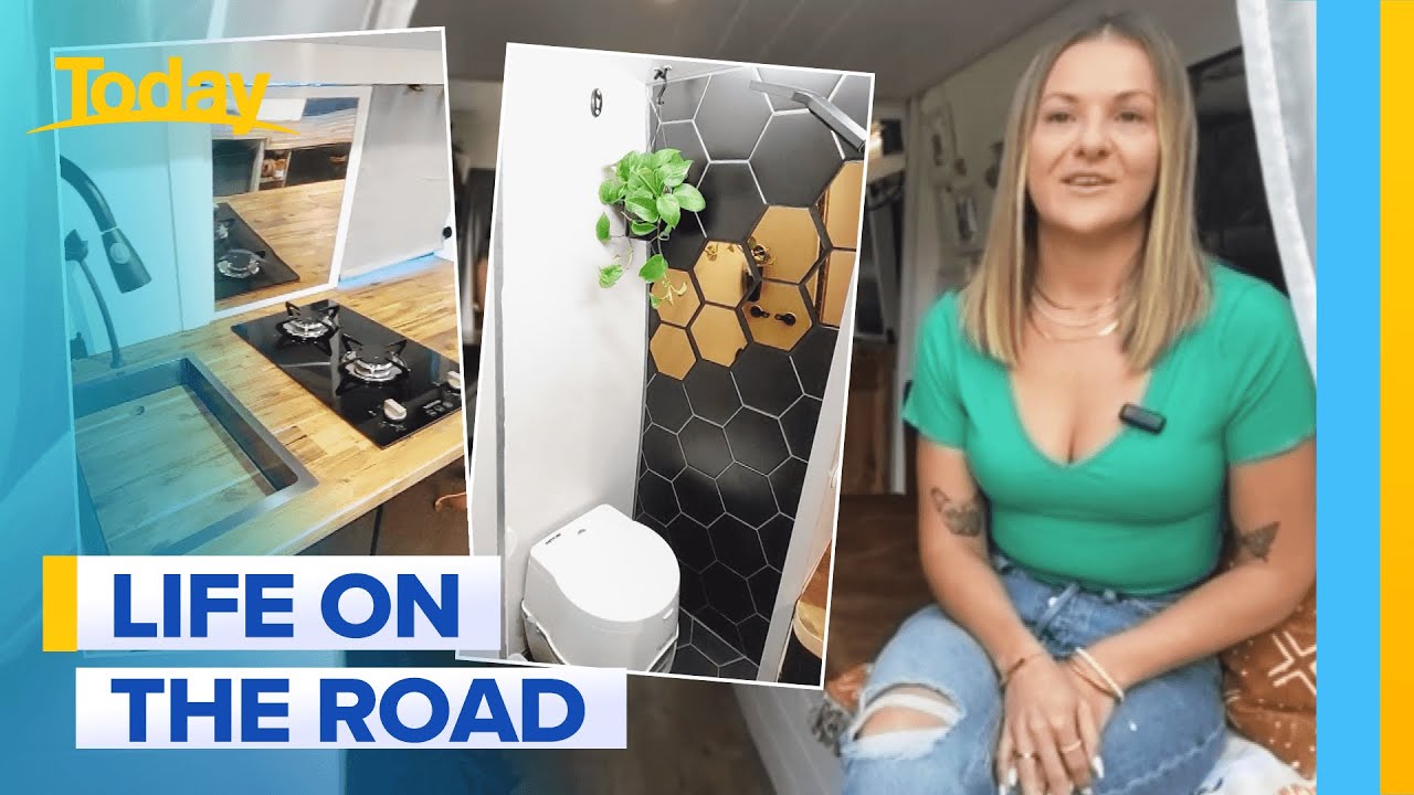 Aussie living the 'van life' best decision she's ever made | Today Show Australia