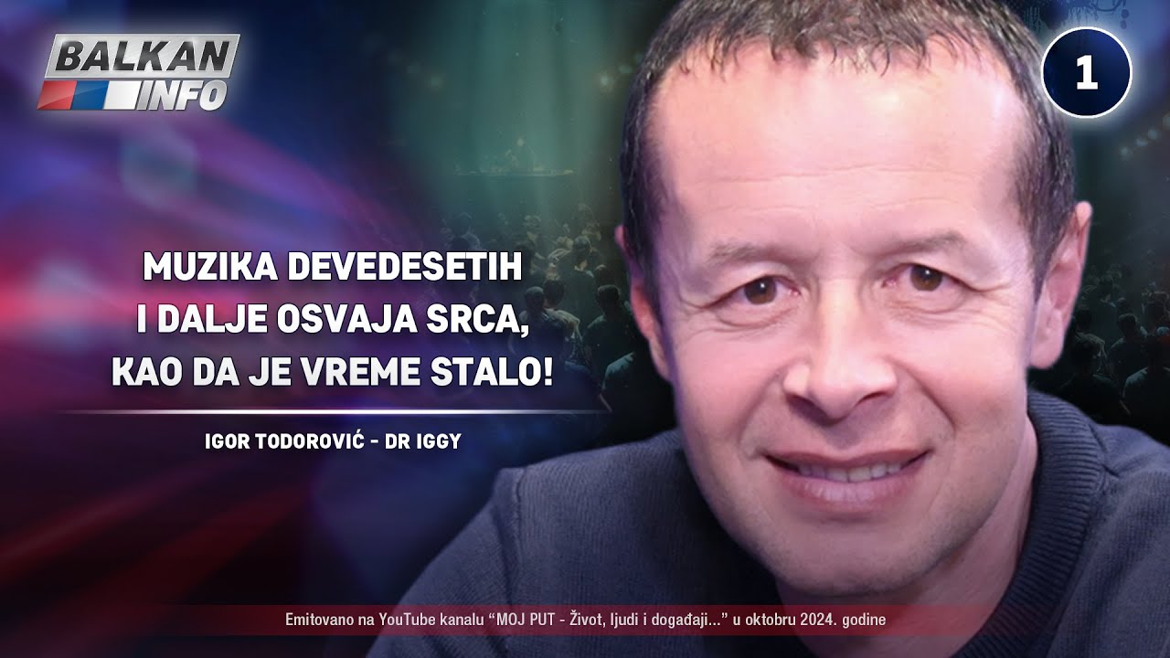 INTERVJU: Dr Iggy - Muzika devedesetih i dalje osvaja srca, kao da je vreme stalo! (31.10.2024)