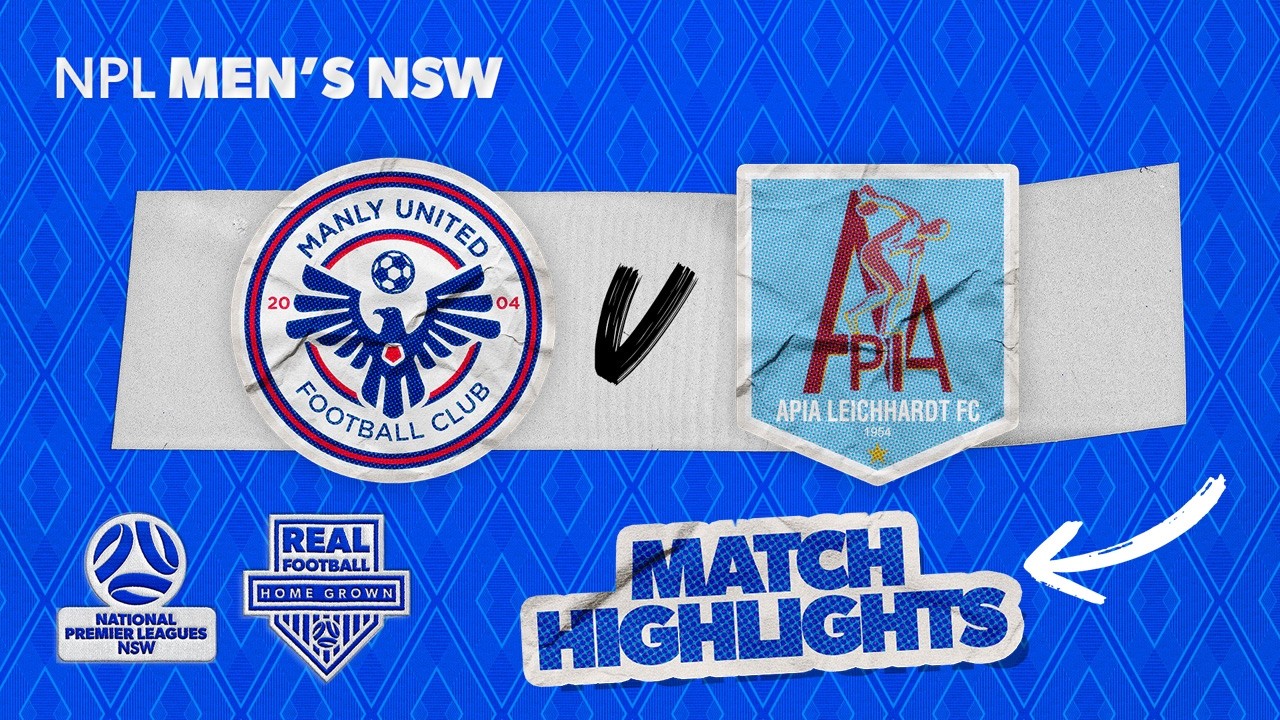 Najważniejsze momenty 3. rundy NPL Men's NSW &ndash; Manly United kontra APIA Leichhardt FC