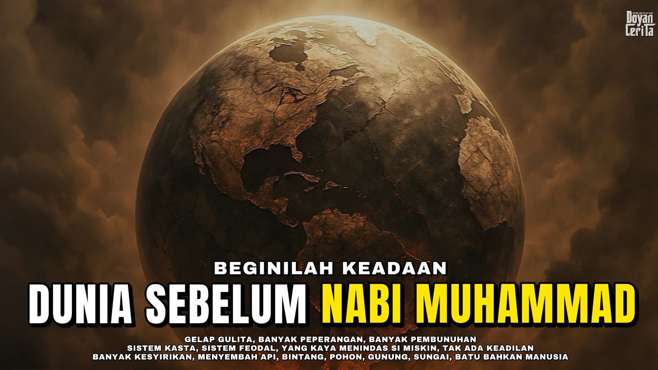 600 Tahun Tanpa Nabi 😱 Jika Kamu Hidup Sebelum Nabi Muhammad, Inilah Yg Akan Kamu Lihat ‼️ Dark Ages
