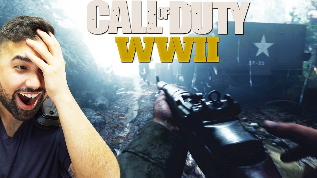 Call of Duty®: WWII Reveal Trailer REACTION